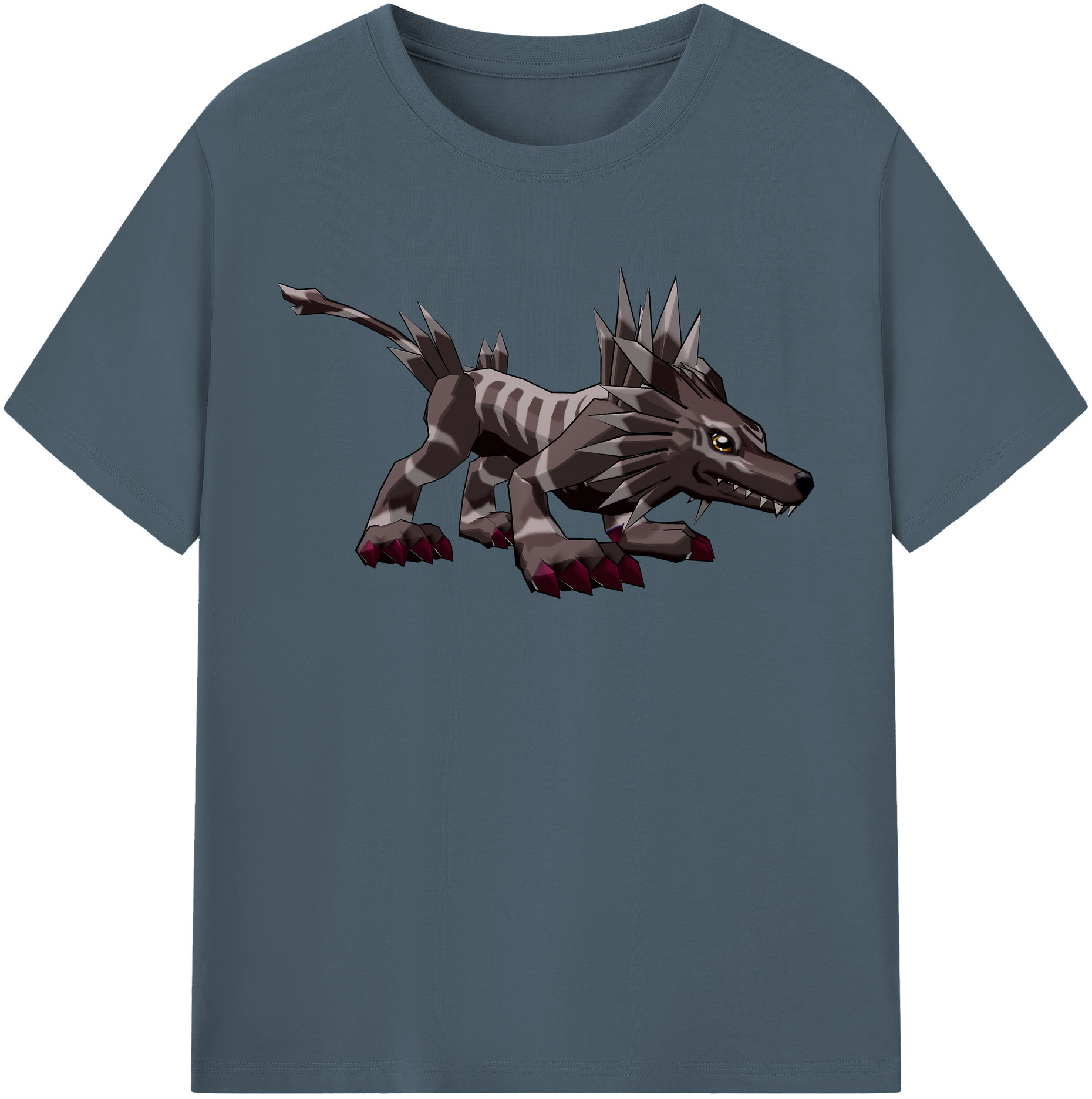 （画像用） Digimon デジタルモンスター/デジモン 綿100％半袖Tシャツ（フロントプリント）